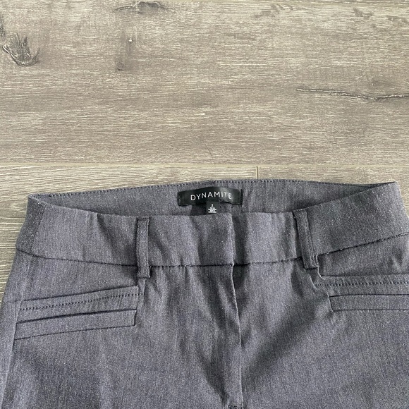 Dynamite grey dress pants size 2 - Picture 3 of 4